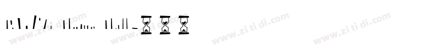 BW7i Home Half字体转换